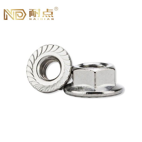 ASME B18.16.6 Flange Nuts | UNC/UNF Carbon/Stainless Steel Serrated Flange Anti-Loosening